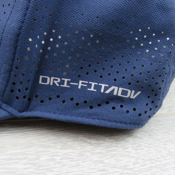 Nike Dri-FIT ADV Club Structured Swoosh Blue Hat Cap Size M/L NEW - Picture 7 of 14